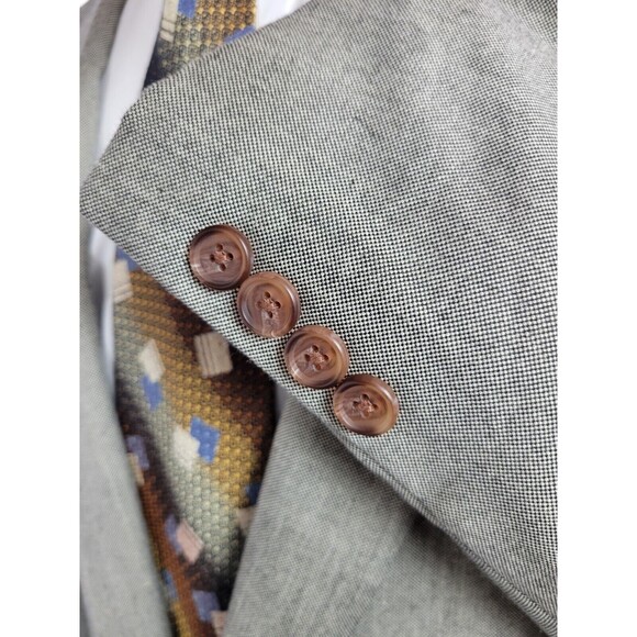 Ralph Lauren‎ Mens Gray Rayon Blend Sport Coat Jacket 48L - Picture 7 of 10